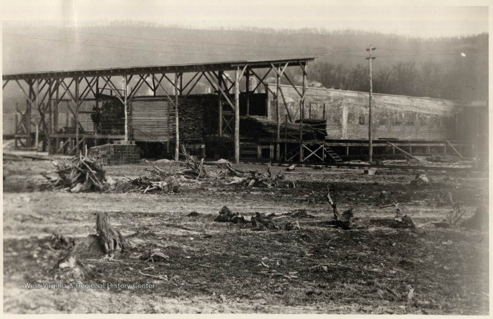 Lumber Drying Kiln at Rainelle, W. Va. West Virginia History OnView