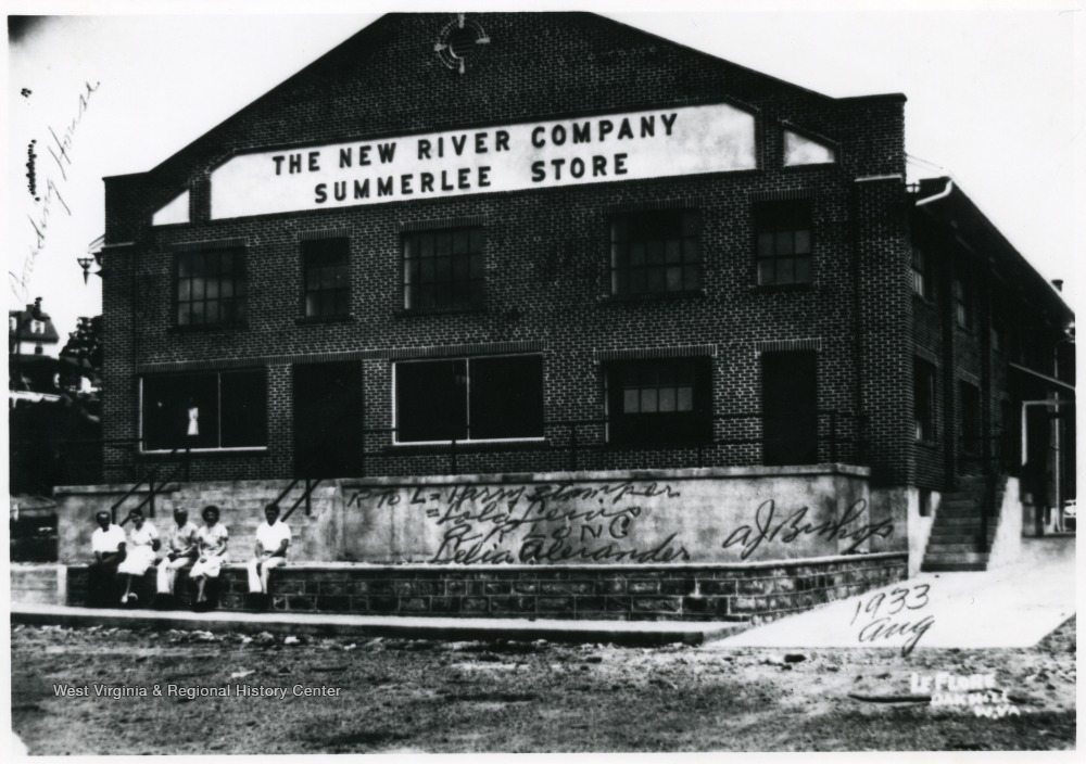 New River Coal Company, Summerlee Store West Virginia History OnView