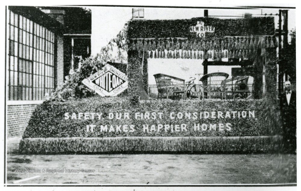 New River Coal Company Safety Float at Mt. Hope, W. Va. West Virginia