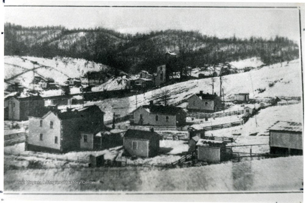Winter Scene at Lochgelly, W. Va. West Virginia History OnView WVU Libraries