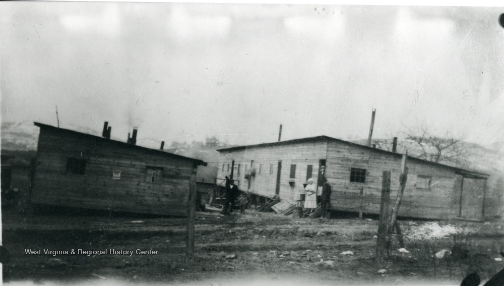 Barracks at Rivesville, W. Va. West Virginia History OnView WVU