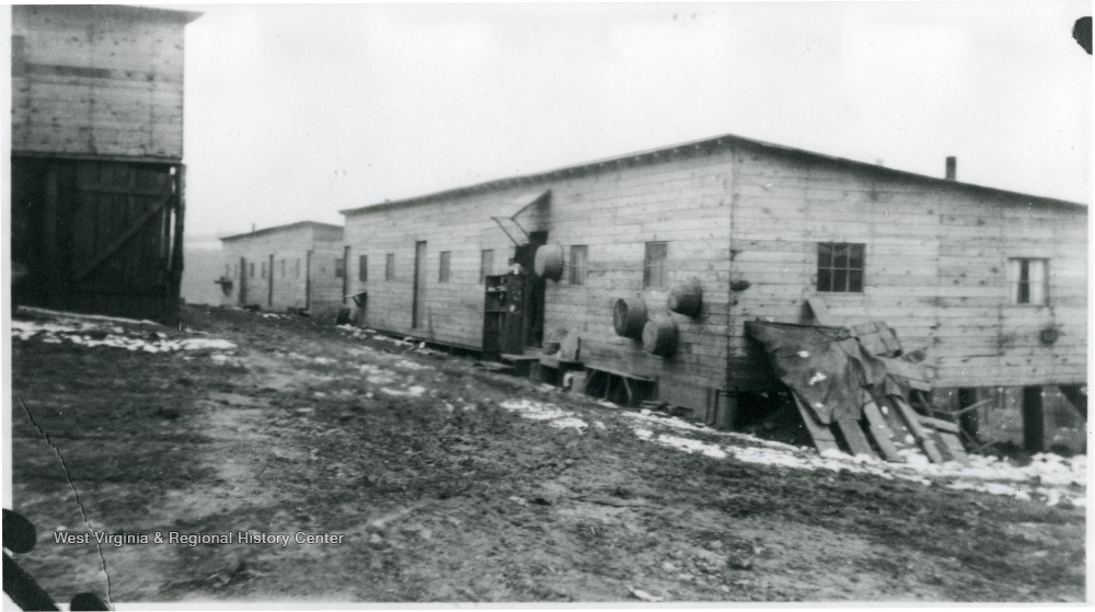 Barracks at Rivesville, W. Va. West Virginia History OnView WVU