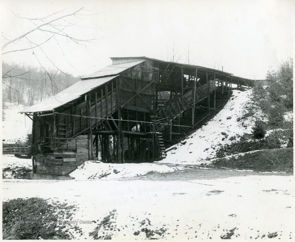 Tipple at Old Alice Mine, Maidsville, W. Va. West Virginia History