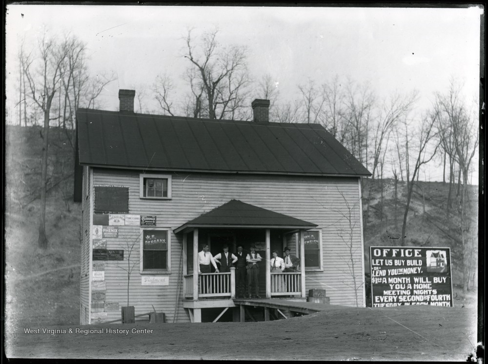 Deegan's Real Estate Office on McKell Avenue in Glen Jean, W. Va