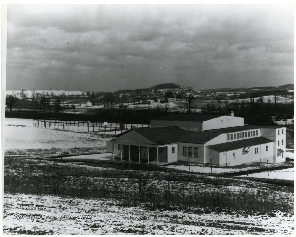 Gymnasium and Recreational Center at Arthurdale, W. Va. West Virginia