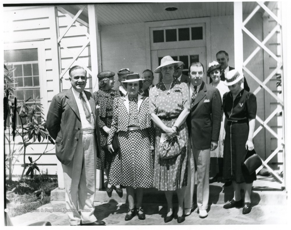 Eleanor Roosevelt Visits Arthurdale, W. Va. West Virginia History