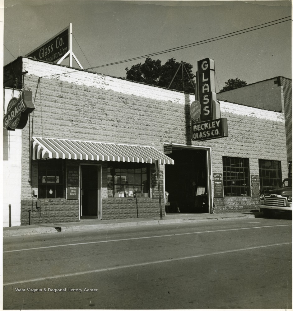 Beckley Glass Co, Beckley, W. Va. West Virginia History OnView WVU