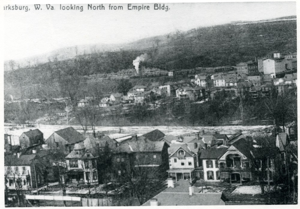 Clarksburg, W. Va., Looking North from Empire Building West Virginia