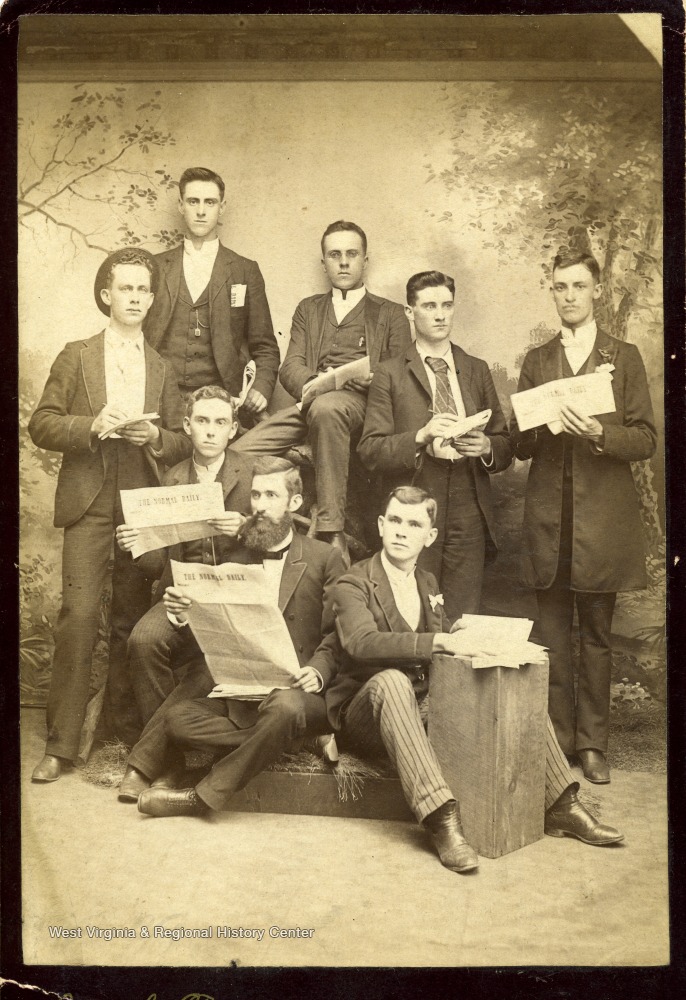 Staff of the Normal Daily Student Newspaper at Fairmont State Normal