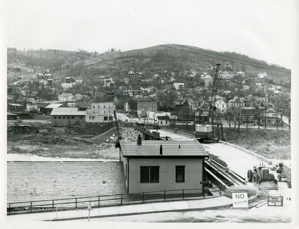 Demolition of Bridge in Grafton, W. Va. West Virginia History OnView
