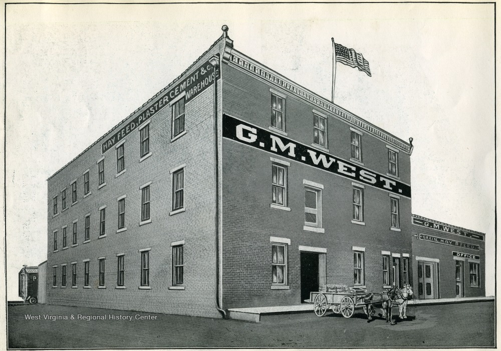 G. M. West Warehouse, Clarksburg, W. Va. West Virginia History OnView