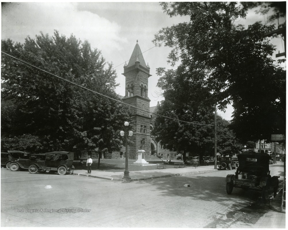 Courthouse Square, Philippi, W. Va. West Virginia History OnView