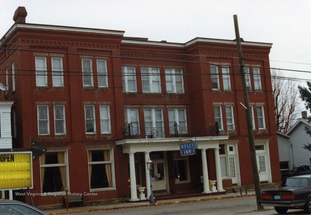 Wells Inn, Sistersville, W. Va. West Virginia History OnView WVU