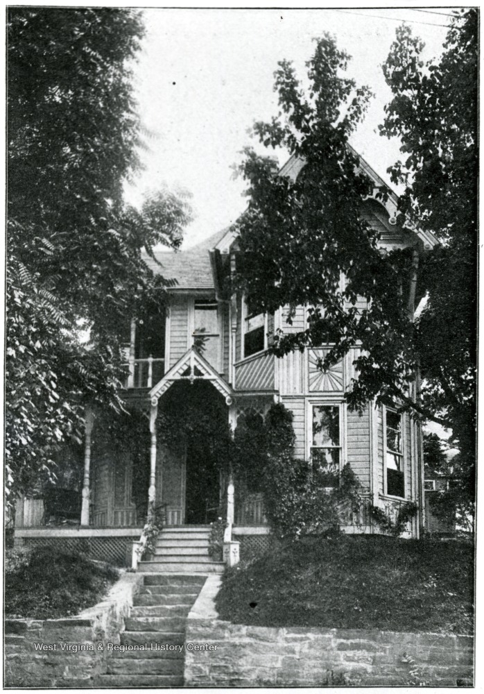 Residence of Robert L. Bland, High Street, Weston, W. Va. West Virginia History OnView WVU