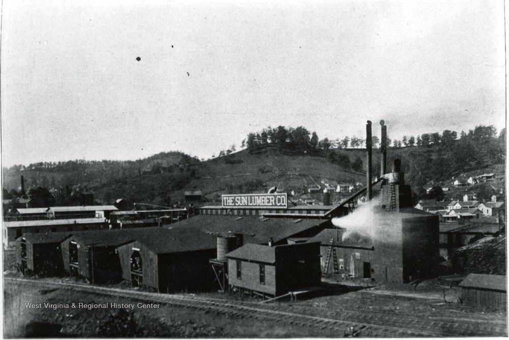 Sun Lumber Company, Weston, W. Va. West Virginia History OnView WVU