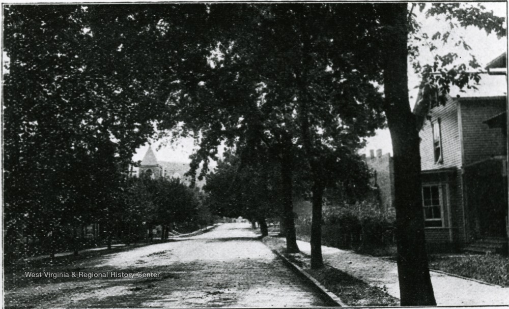 Centre Street Looking South, Weston, W. Va. West Virginia History
