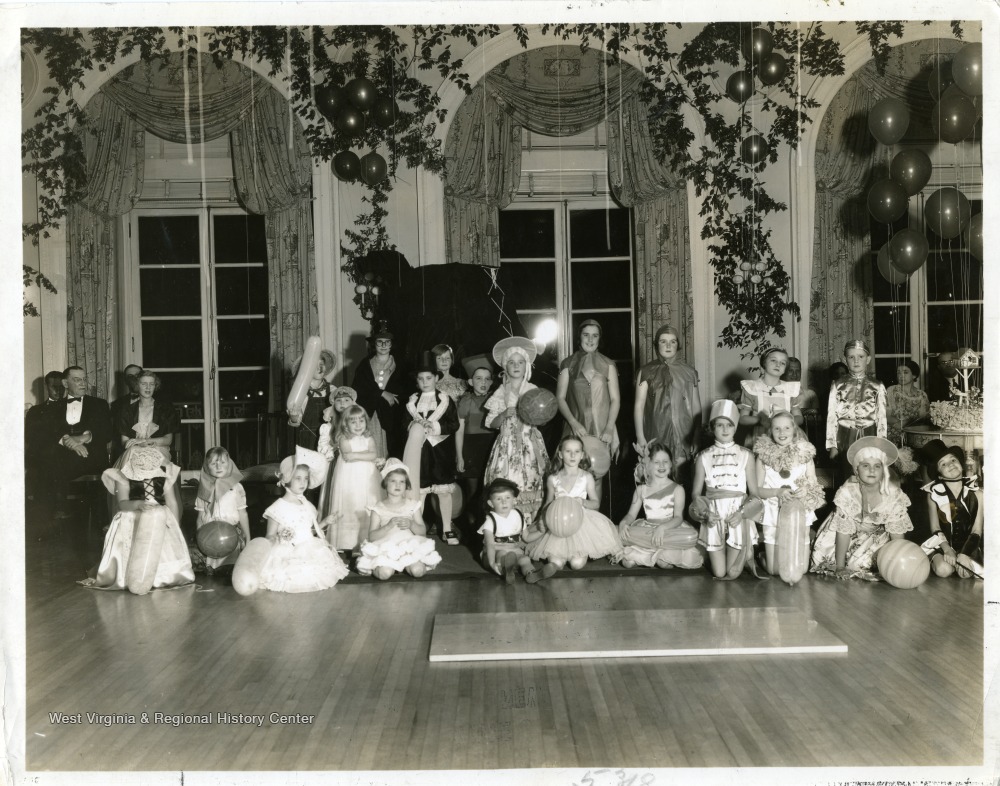 Annual Children's Fancy Dress Ball, Greenbrier Hotel, White Sulphur