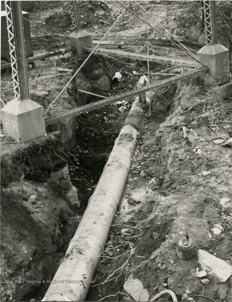 Decker's Creek Sewage Project, W. Va. West Virginia