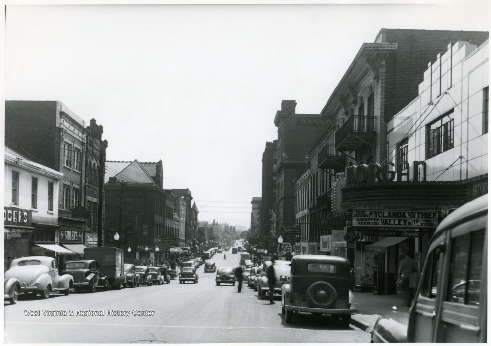 High Street Looking South, W. Va. West Virginia History