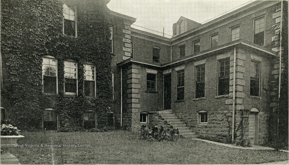 Rear View of Fairmont Hospital Number 3, Fairmont, W. Va. West
