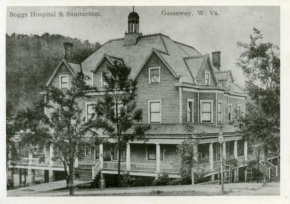 Boggs Hospital and Sanitarium at Gassaway, W. Va. West Virginia