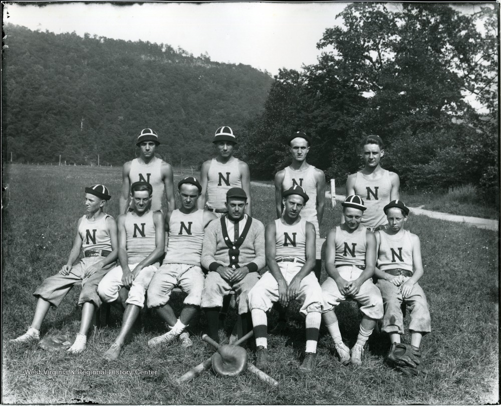 Camp Greenbrier Baseball Team, Greenbrier County, W. Va. West