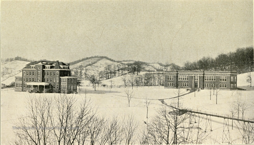 Winter Scene, West Virginia Industrial Home for Girls, Salem, Harrison