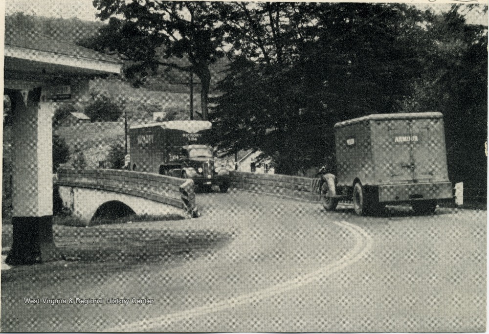 McRoss Meadow River Bridge in Greenbrier County, W. Va. West Virginia