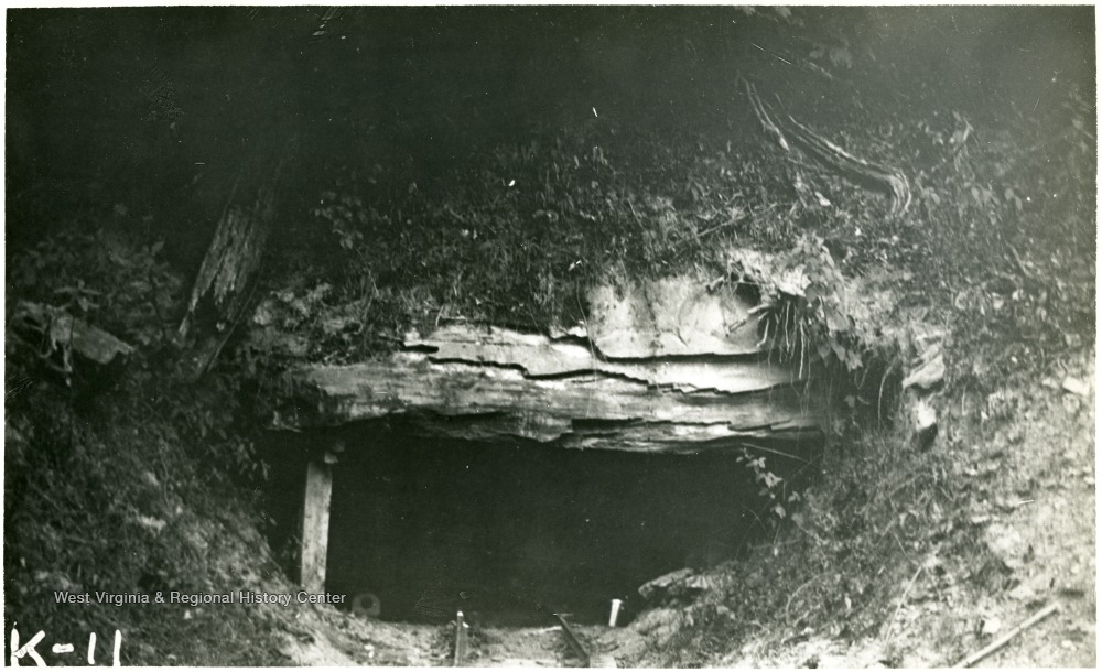 Entrance to a Wagon and Truck Mine, Mingo County, W. Va. West