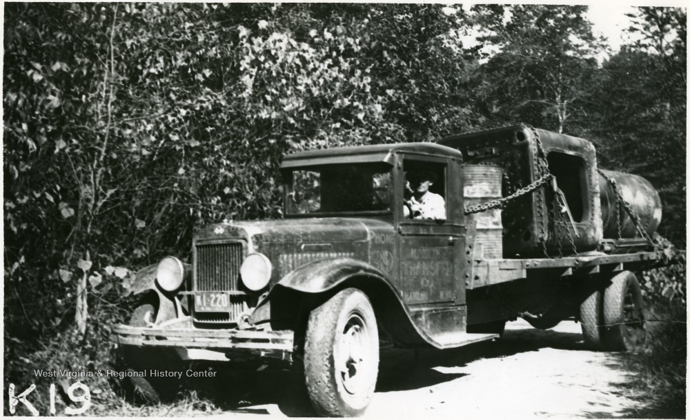 Hamlin Transfer Company Truck, Mingo County, W. Va. West Virginia