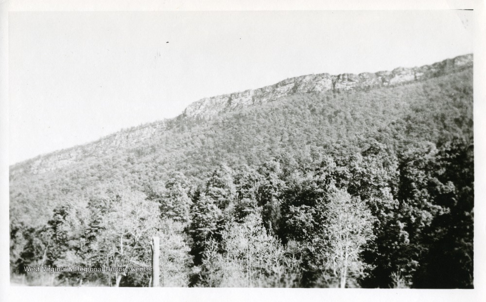 View of the Mountains, Pendleton County, W. Va. West Virginia History