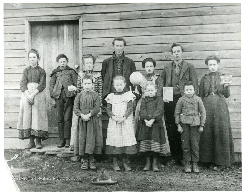 Class Photo Pendleton County, W. Va. West Virginia History OnView