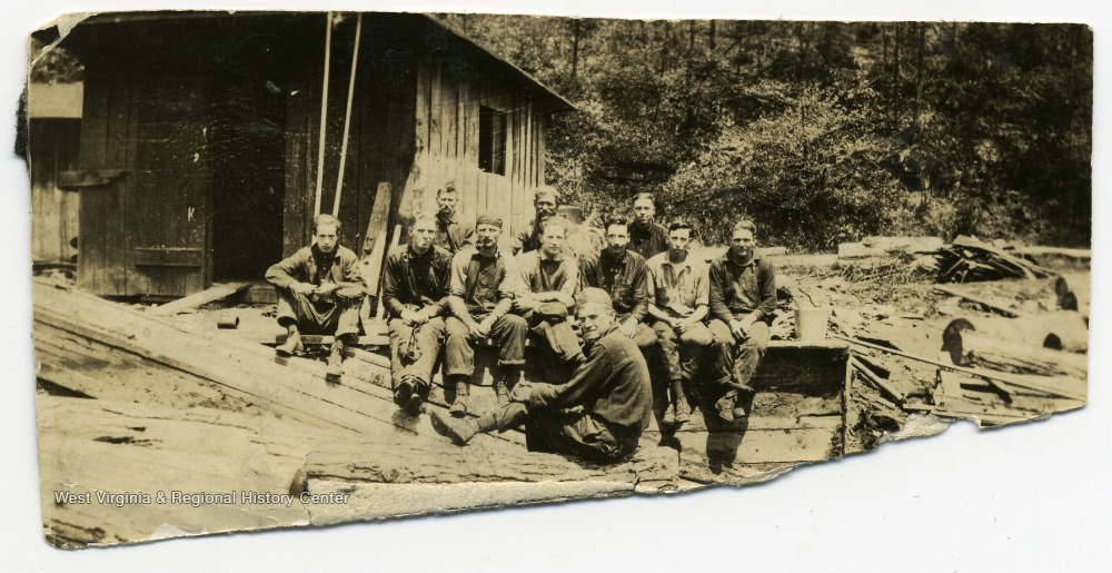 Sawmill Crew, Randolph County, W. Va. West Virginia History OnView