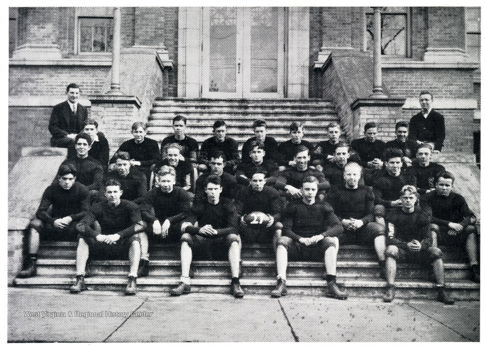 Hinton Football Team, Hinton, Summers County, W. Va. West Virginia