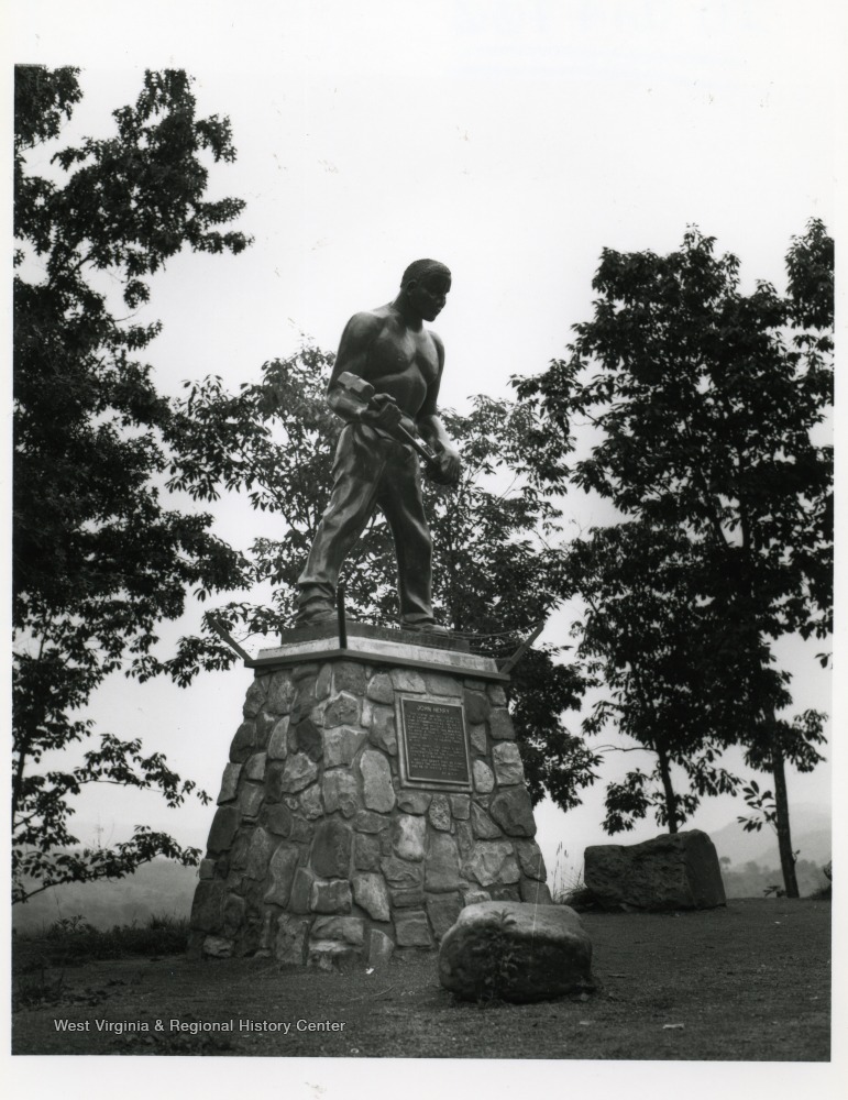 John Henry Memorial, Summers County, W. Va. West Virginia History