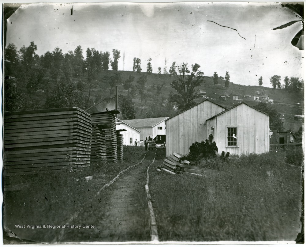 Sawmill Near Grafton, Taylor County, W. Va. West Virginia History