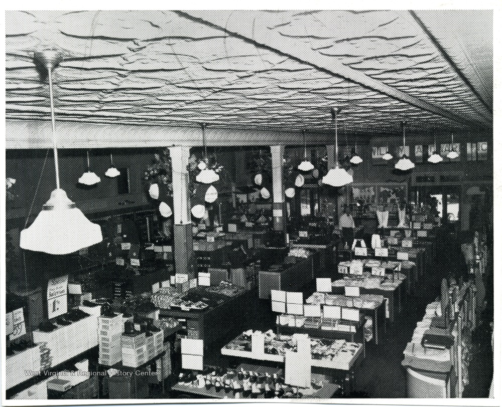 Interior of Cox's Department Store, Hinton, Summers County, W. Va