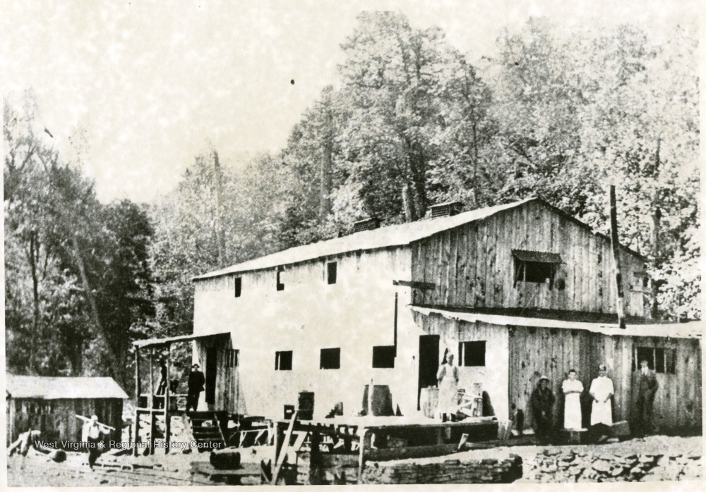 Dickson's Camp, Hambleton, W. Va. West Virginia History OnView WVU