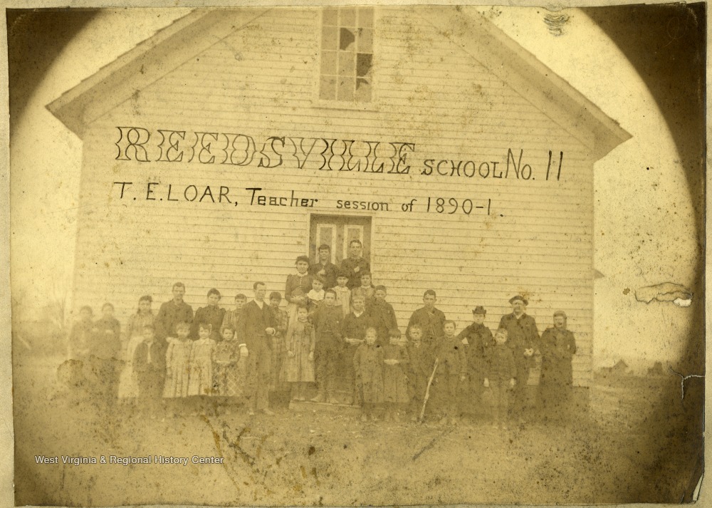 Class Photo Reedsville School Number 11, Preston County, W. Va. West