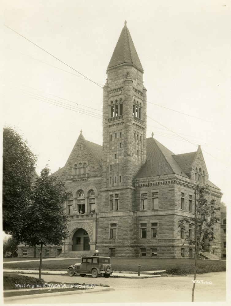 Courthouse, Elkins, Randolph County, W. Va. West Virginia History OnView WVU Libraries