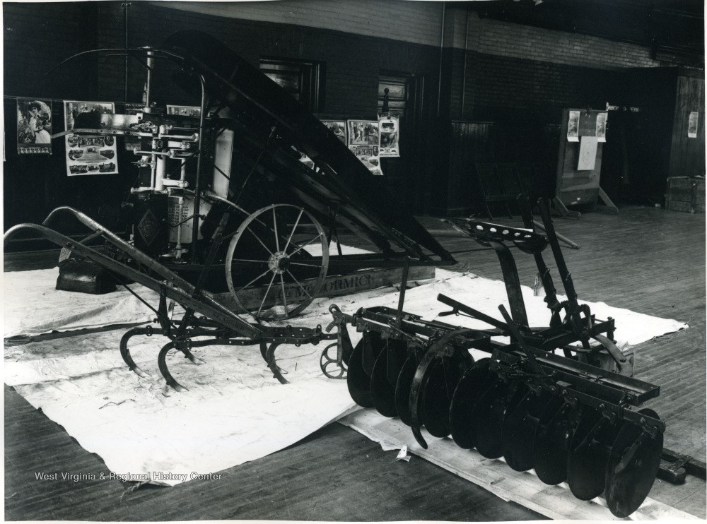 McCormick Company Farm Equipment Exhibit at the W. Va. Corn Show West