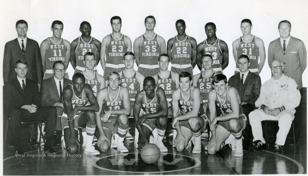 WVU Basketball Team West Virginia History OnView WVU Libraries