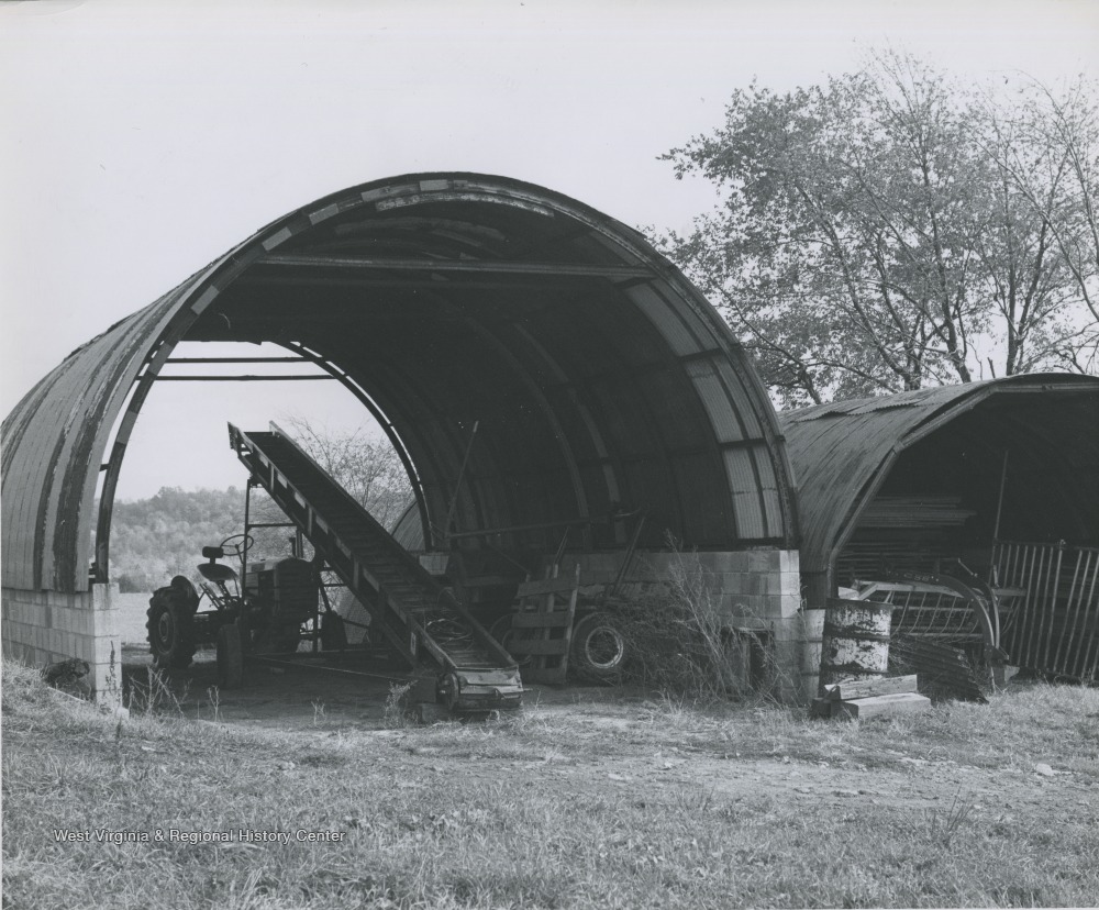 Building Survey, Equipment Storage Buildings at Farm, West Virginia