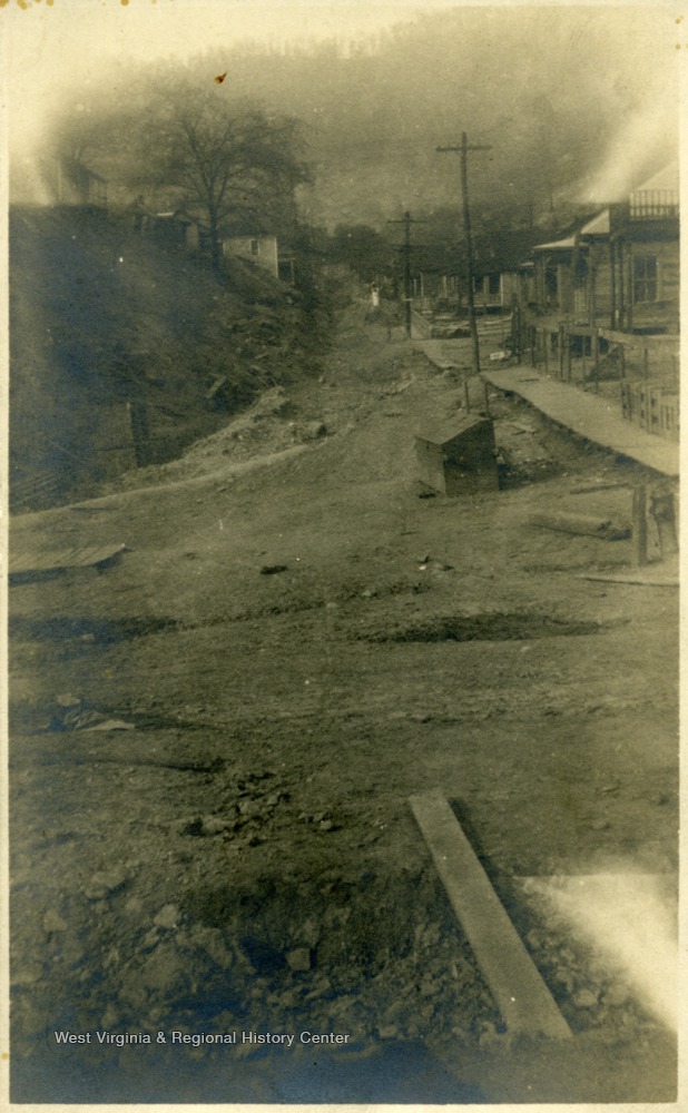 Pietro Company Road Crew at Work in Williamson, W. Va. West Virginia