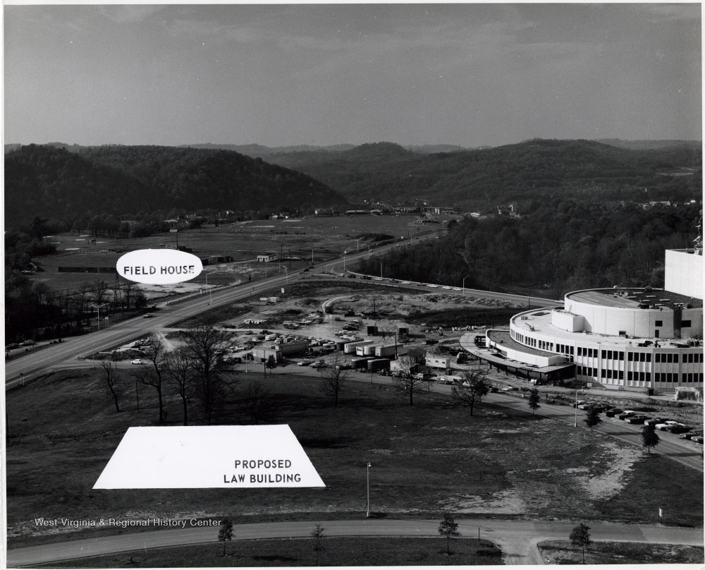 View of Evansdale Campus, West Virginia University West Virginia