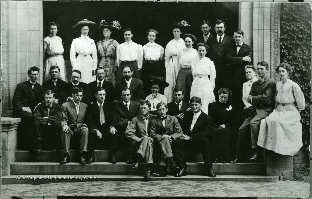 Student Group, West Virginia University West Virginia History OnView