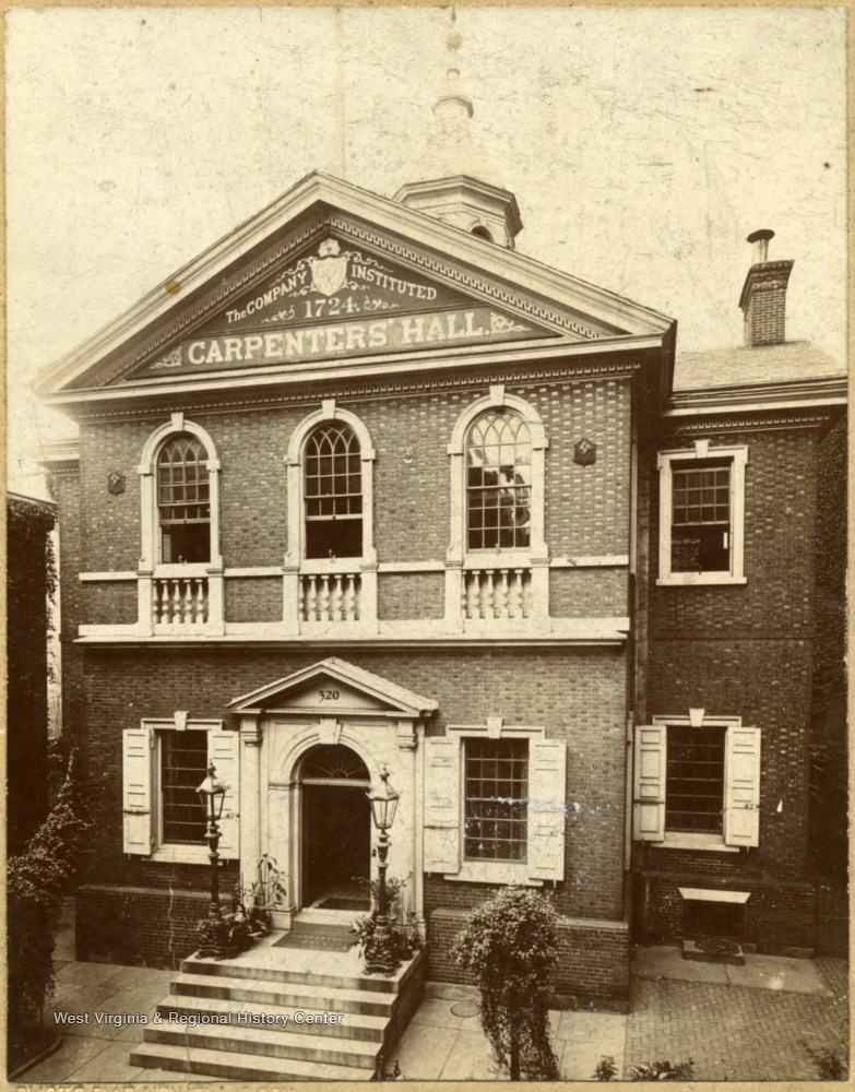 Carpenters' Hall, Philadelphia, Pa. West Virginia History OnView
