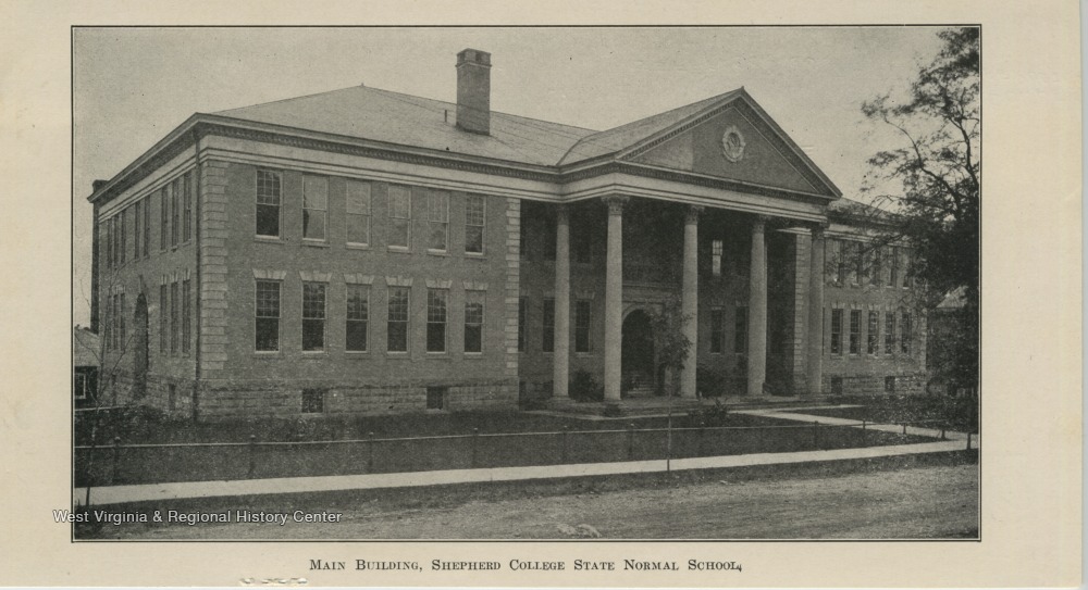 Main Building, Shepherd College State Normal School, Shepherdstown, W