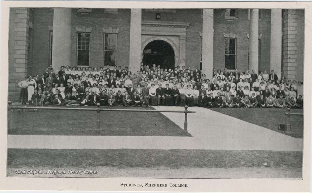 Student Body, Shepherd College, Shepherdstown, W.Va. West Virginia
