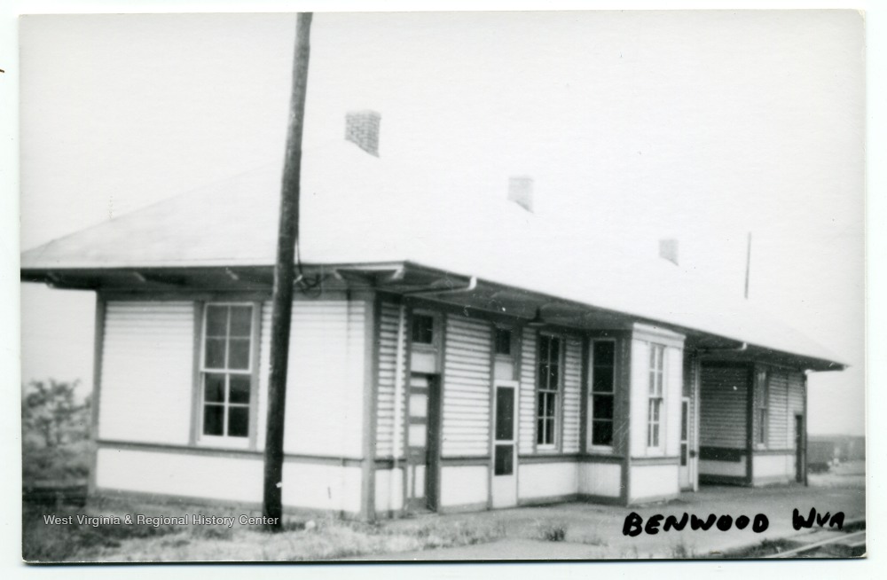 Railroad Depot, Benwood, W. Va. West Virginia History OnView WVU